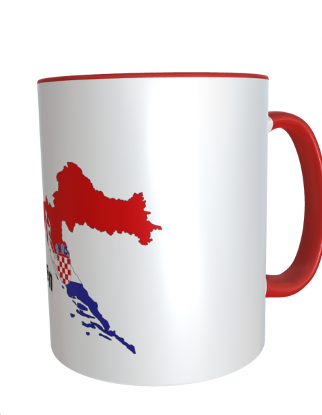 I Love Kroatien-Tasse